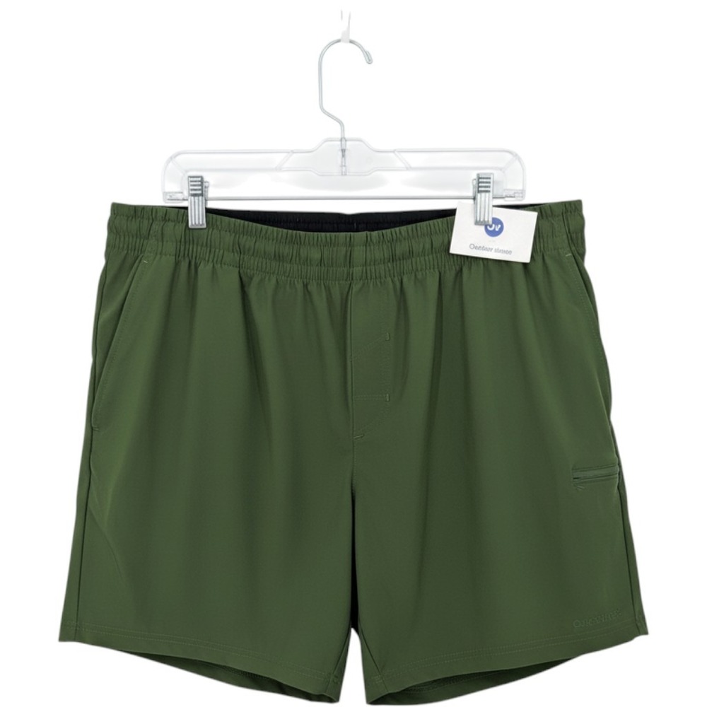 Outdoor Voices High Stride Shorts Mens XXL Green 7 Inch Inseam Activewear NWT